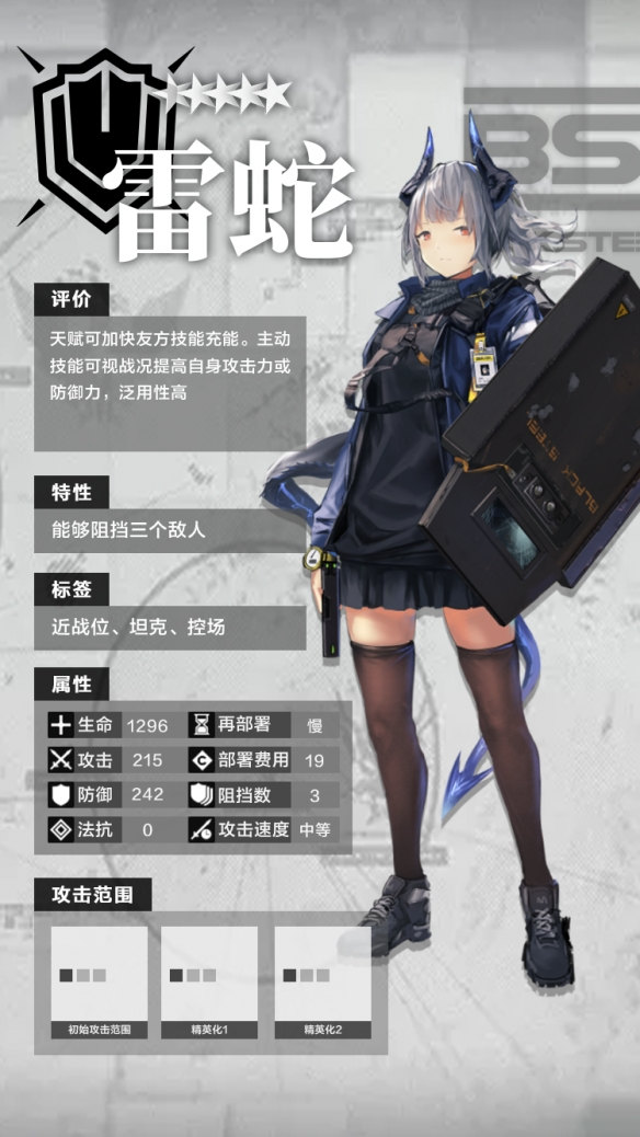 《明日方舟》雷蛇全面解析