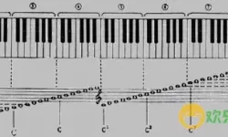 完美钢琴do键是那个 电子琴哪个是do？