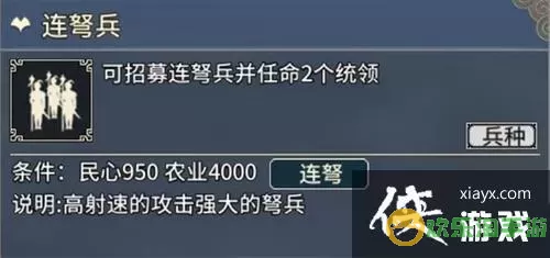 汉末霸业连弩兵哪个城市？汉末霸业连弩兵城市挖掘