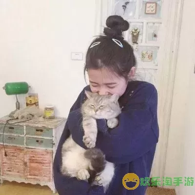 少女与猫高清头像 少女与猫高清头像