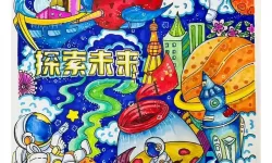 宇宙世界科幻画 未来之光