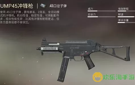 和平精英ump45升级枪 和平精英UMP45升级版本