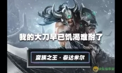 《LOL》S11野蛮王泰达米尔套装推荐