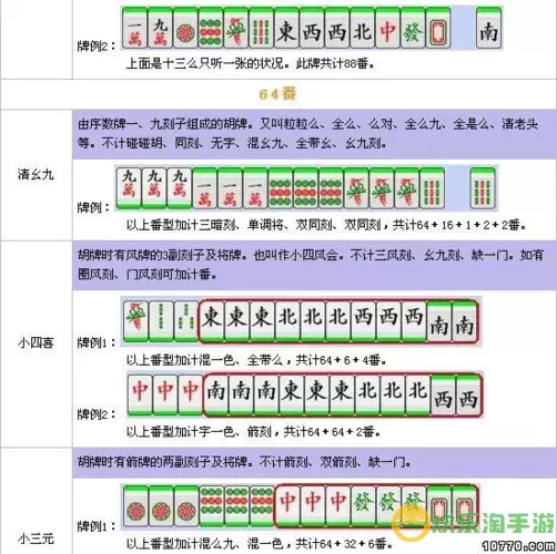 景德镇麻将图解