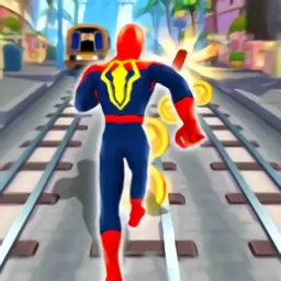 超级英雄奔跑地铁奔跑者免费手机版