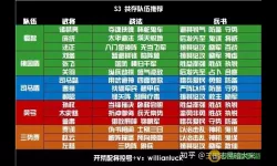 三国传说平民玩家阵容搭配