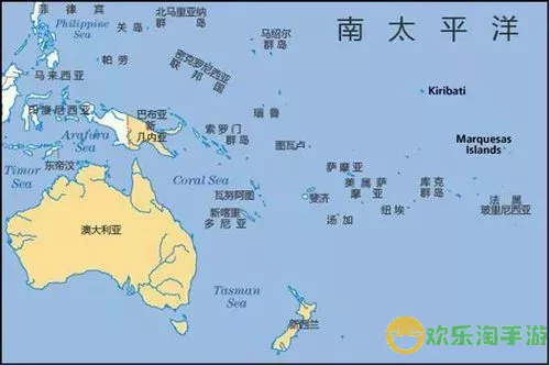 太平洋高清地图