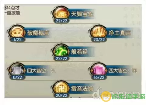 2021年诛仙手游天音职业技能加点攻略及加点图解析图2