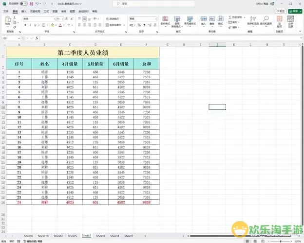 excel表格总分怎么弄图3