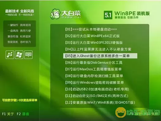 如何利用大白菜制作PE启动U盘的详细教程与工具介绍图2