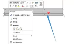 在Word中轻松调整表格行高和列宽的方法解析