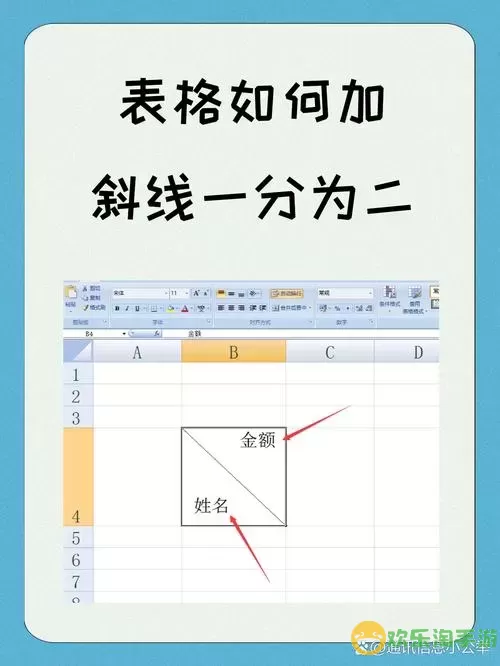 excel表格中斜线怎么制作-exel表格斜线怎么做图3