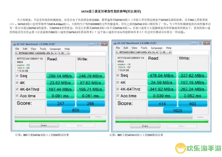 SATA固态硬盘与机械硬盘速度对比分析：差距究竟有多大？图1